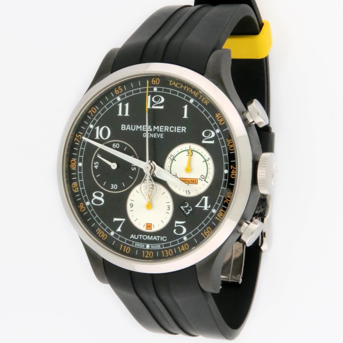 Baume Mercier Capeland Shelby Cobra 1963 Chronograph 44mm SS Full Set MOA10281
