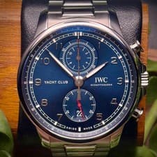 IWC Portugieser Yacht Club Blue Men's Watch 2021 - IW390701