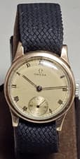 Omega  Swiss  Art Deco Wristwatch Gold Filled  Case  15 jewels  Runs  Rare