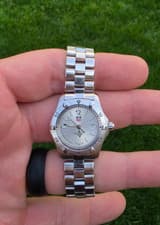 TAG Heuer WK1312.BA0313 Womens 2000 Series Professional Quartz Watch Silver 200M