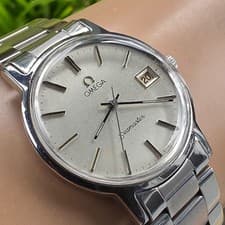 Vintage OMEGA Seamaster men's manual wind watch Ref:136.0099 date 1977