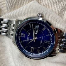 SEIKO Presage SARY027 Blue Dial Automatic Men's Watch Used Working #26