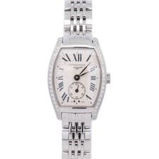 Longines Evidenza Stainless Steel 19.60 X 23.30 mm Roman Dial Watch Ref#