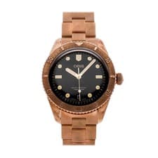 Oris Divers Sixty-Five Date Bronze Auto 38mm Watch 01 733 7771 3154-07 8 19 15