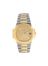 Patek Philippe Nautilus 3800/1JA Stainless Steel Yellow Gold Champagne Dial