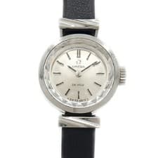 Omega DeVille 511.285 SS Silver Dial Hand-Winding Watch Used