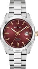 Bulova Men's Automatic Surveyor Stainless Steel Bracelet Watch 39mm
