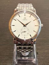 Omega De Ville Prestige Mechanical Small Seconds Dress Watch 34mm wrist 17cm
