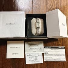 kii (key) wristwatch silver CITIZEN made Eco Drive