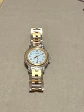 Hermes Clipper Quartz Watch Vintage