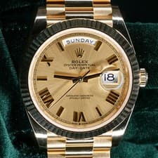 2026 NEW UNWORN Rolex Day-Date President 40mm Champagne 18k Yellow Gold 228238