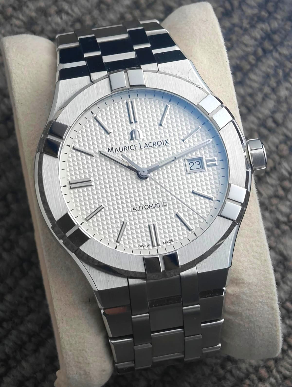 Maurice Lacroix AIKON White Automatic Bracelet Watch 42mm