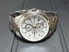 CITIZEN ATTESA AT8040-57A Eco-Drive Radio-Controlled White Chronograph