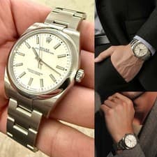 Rolex Oyster Perpetual 39 White Dial 114300 Box Card 2019 Discontinued Classic