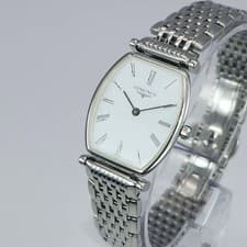 LONGINES L4.205.4 La Grande Classique Siler Watch 2 Hands Roman White Dial