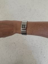 OMEGA Constellation Carre Quadra 1528.46 Diamond Bezel Qz Ladies Watch_842108