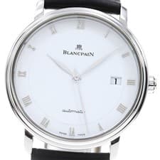 Blancpain Ref.6223 1127 55A Villeret Ultra Slim Date Automatic Men s Good Condit
