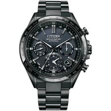 CITIZEN ATTESA CC4055-65E ACT Line Analog Men's Watch Black Titanium Eco-Drive