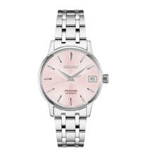Seiko Presage Cocktail Time SRP839 Pink Dial Steel 34 mm Automatic Women's Watch