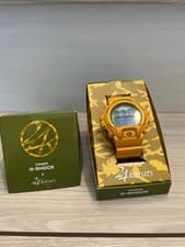 G-SHOCK Digital Watch 24karats Yellow Unisex Battery Replaced G407