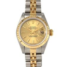 Authentic Rolex Datejust 69173 SSxYG Mechanical Automatic U-Serial #270-004-...