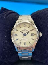 Orient Star Automatic Watch Silver Stainless Steel Date 23Jewel Used From Japan
