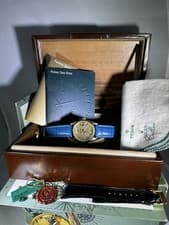 Preowned Rolex Day Date Ref 18238 Solid 18k Fluted 36mm Double Quick Set B/B