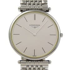 LONGINES Grand classic Watches L4.635.4 SilverDial Stainless Steel Quartz ...