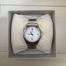 Seiko Dolce SADZ185 Cal.7B24 Date Box Silver Solar Mens Watch Authentic Working