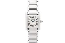 Cartier Tank Francaise 2384 Stainless Steel 20mm Watch