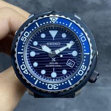 Rare SEIKO Prospex SNE518 Tuna Save The Ocean Diver Solar V157-0CX0 Watch Men