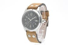 [NEAR MINT]Hamilton Khaki Field H705950 Black Dial Date Automatic Men's Watch