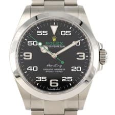 Authentic Rolex Air-King 126900 Stainless Steel Mechanical Automatic Random ...