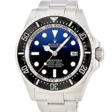 ROLEX Sea-Dweller Deepsea 136660 Men's Automatic 44mm Blue Watch #HD085