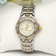 Vintage Zodiac 309.29.10 Quartz Two-Tone Dress Watch