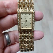 Boucher Gold Plated Jewelry Watch - Elegant Accessory