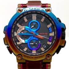 Casio & G SHOCK MTG B1000VL 4AJR Volcano Lightning Solar Mobile Link
