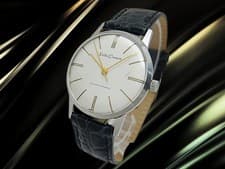 SEIKO CROWN Watch 19 Jewels Ref. J14022 SS Stainless Steel Manual Winding