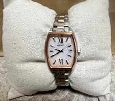 [NEW] Seiko Selection SWFH126 Solar Radio Wave Pink Gold Ladies Women's Watch