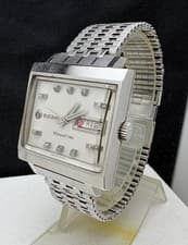 Rado Manhattan Automatic Vintage 70s Men's Watch Gold Tone Used