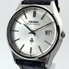 Seiko Grand Quartz Vintage Watch Model 4842-8040 Silver Stainless Steel