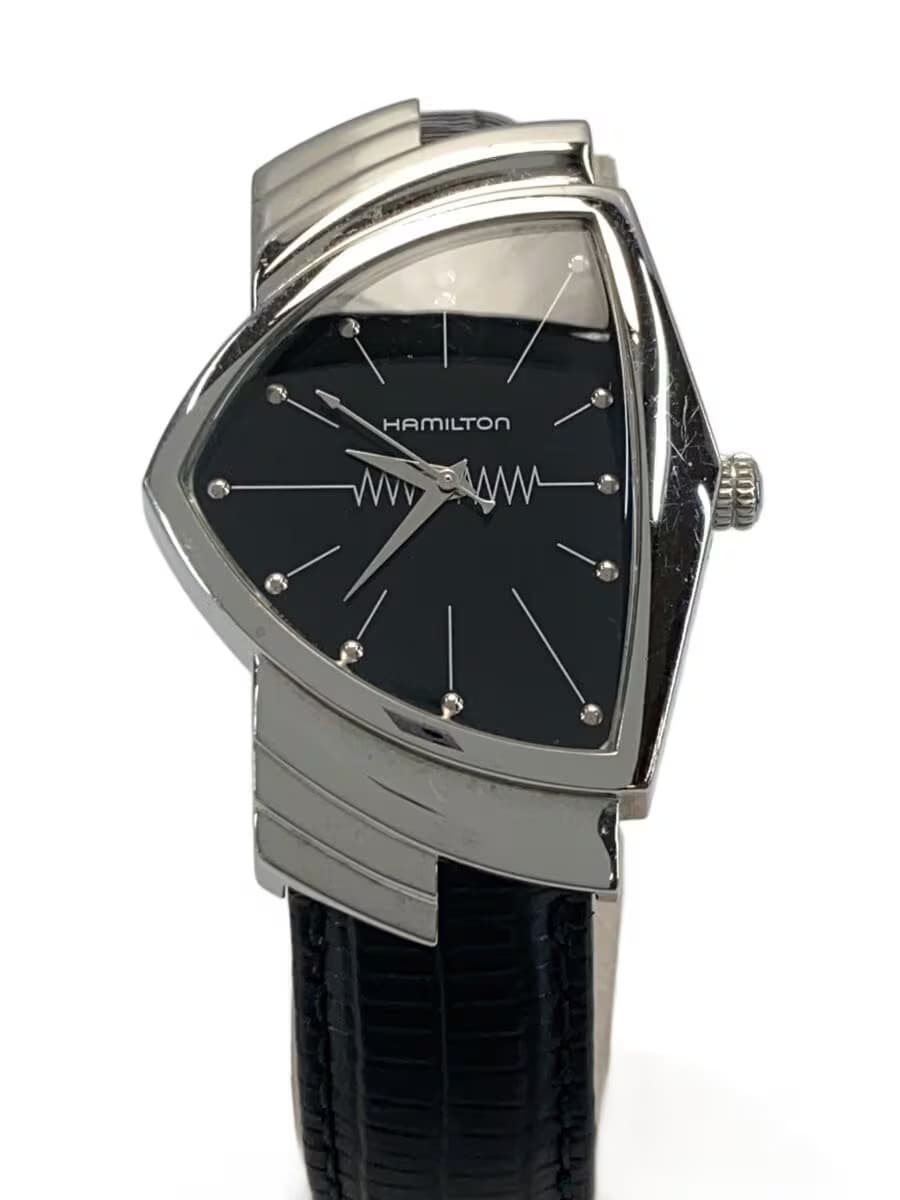 HAMILTON Watch Analog BLK BLK H244112 With Box