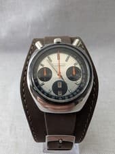Vintage Citizen Bullhead Chronograph Panda Dial Reference 67-9011