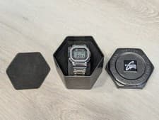 Casio G-SHOCK GMW-B5000D-1 Radio Solar Digital Dial Watch Men's Preowned