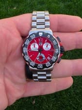 TAG Heuer CAC1112.BA0850 Mens Formula 1 Series Chronograph Watch Red Black