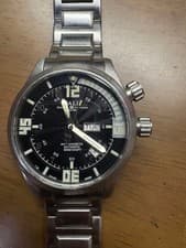 Ball Wristwatch Engineer Master II Diver DM1020A Black Silver Analog Mechanical