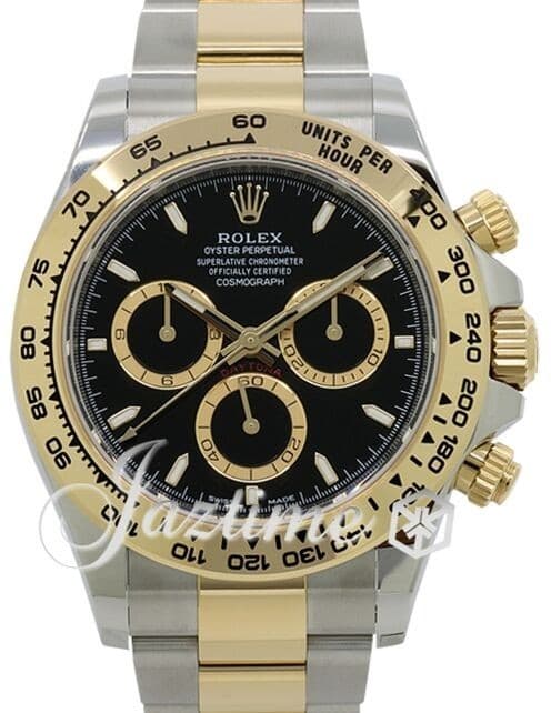 Rolex 126503 Daytona 40mm Yellow Gold Steel Black Oyster BRAND NEW