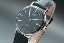 [w/Box ] Audi 3102300100 Limited Edition Automatic Date SW200 Germany Made Watch