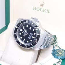 Rolex 44mm Ceramic Bezel Black Dial Sea Dweller "DEEPSEA" REF: 126660 (2019)