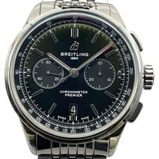BREITLING Premier B01 Chronograph 42 Bentley AB0118A11L1A1 Green #OK1050